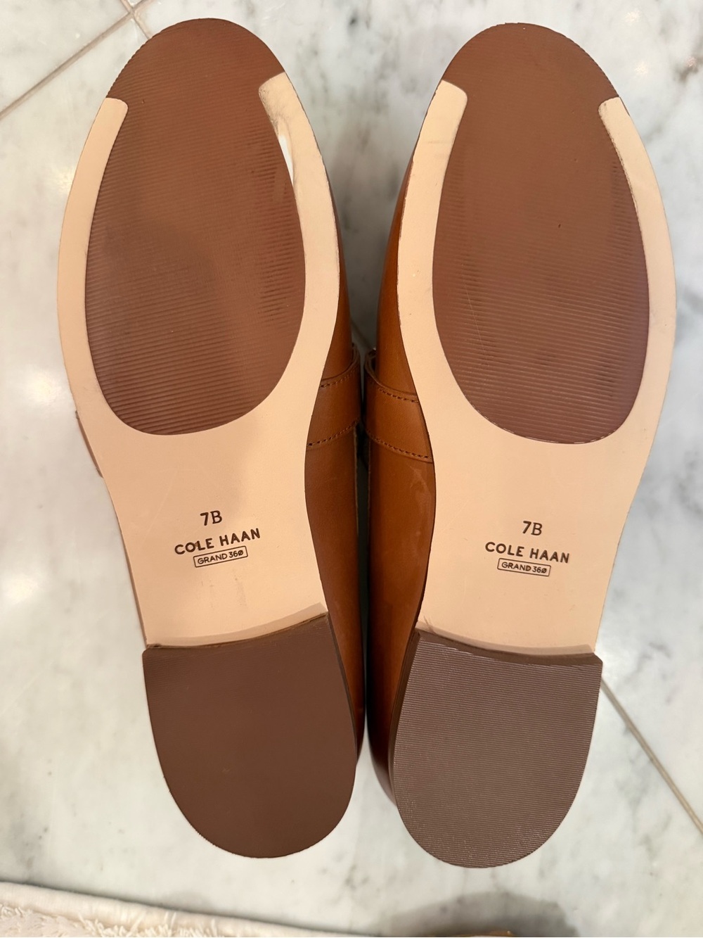 Cole Haan Tan Leather Bit Loafers - Picture 3 of 3